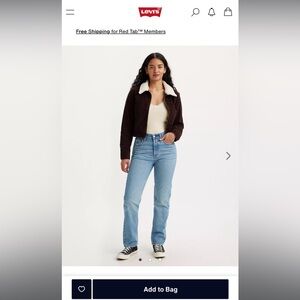 Levi’s 501 Original Fit Womens Jeans